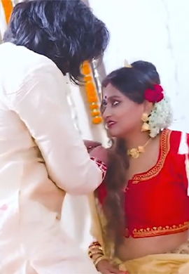 Desi Newly Married StarSudipa Fucked by a thief Infront of husband and turns into a Hardcore Threesome